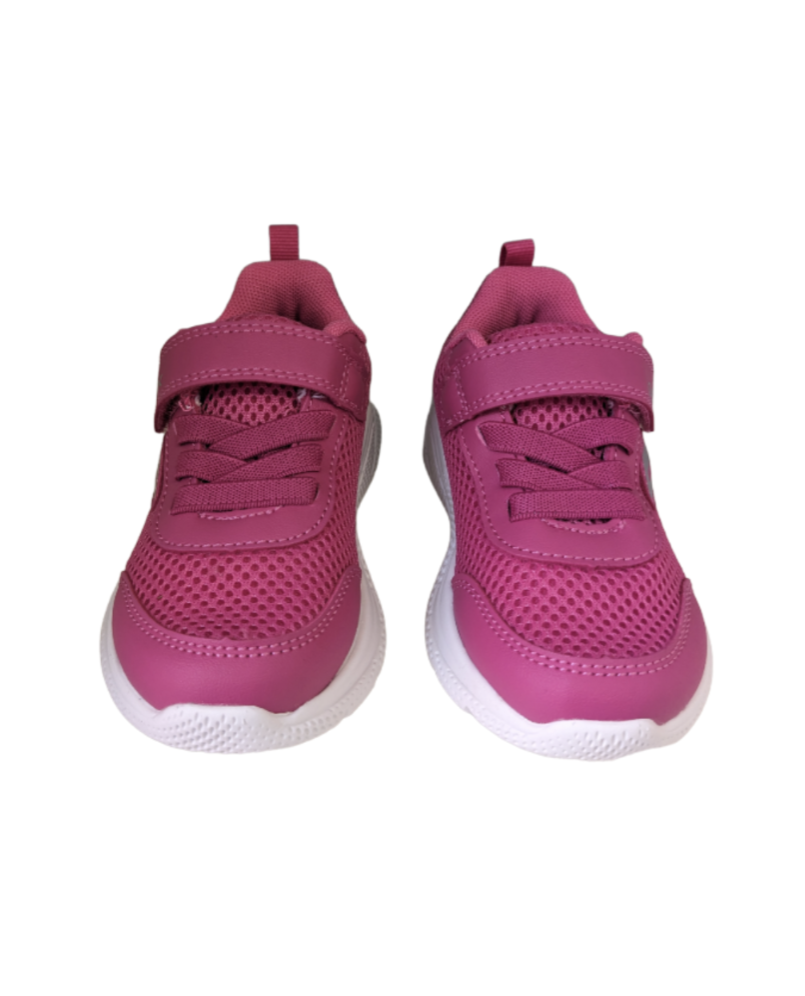 Geox Sprintye Fuschia Silver Trainers