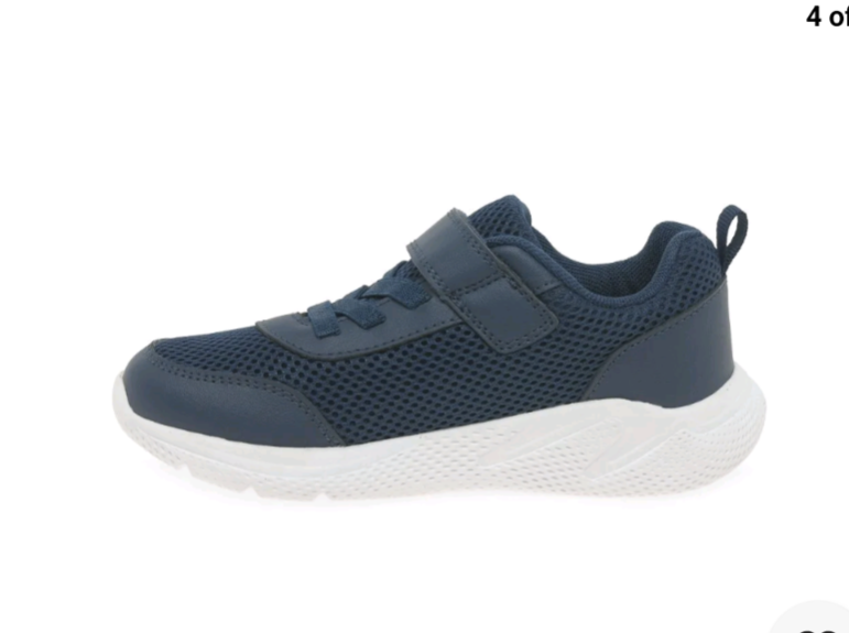 Geox J Sprintye Navy Trainers