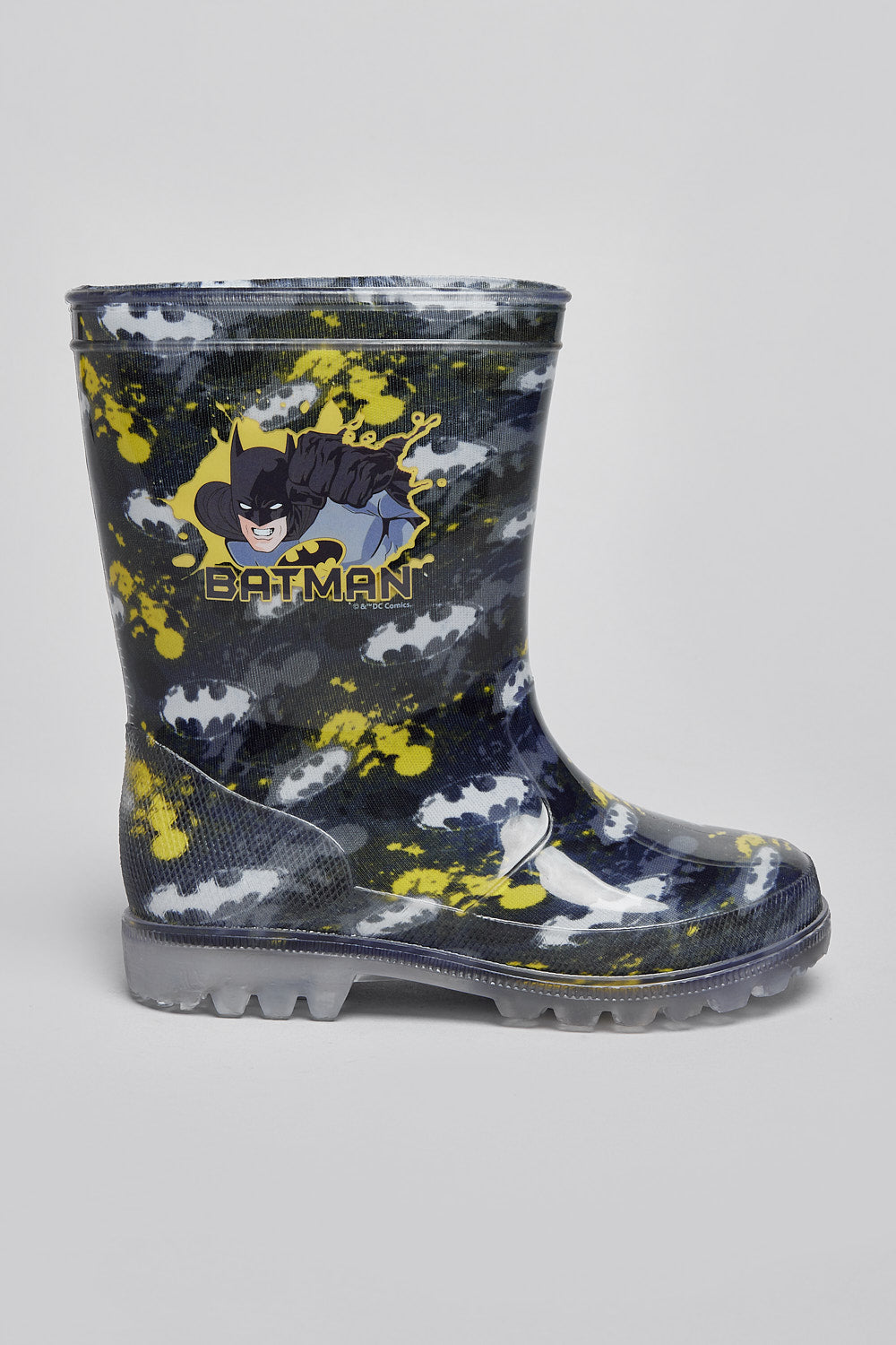 Batman Toddlers Kids Wellies