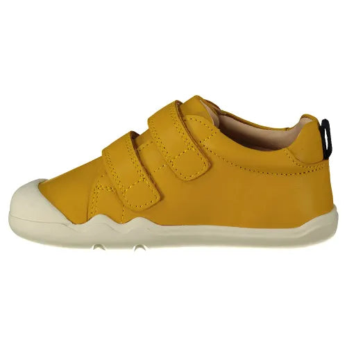 Geox B Steppieup Ochre Yellow Navy Prewalkers Toddler Shoes