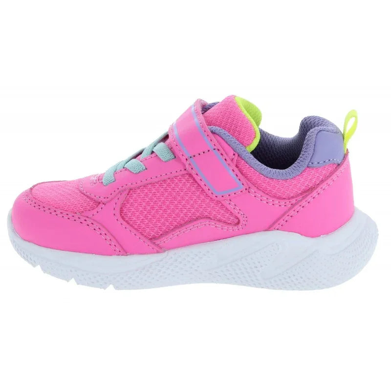 Geox B Sprintye Fluo Fuchsia Trainers - Emmanuelle Marshall Children's Shoes