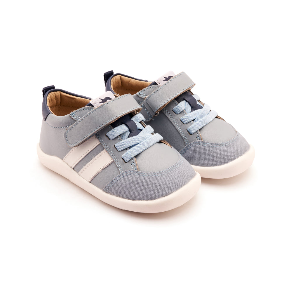 Old Soles Bowler Ground Dusty Blue Snow Denim Kids Shoes Old Soles