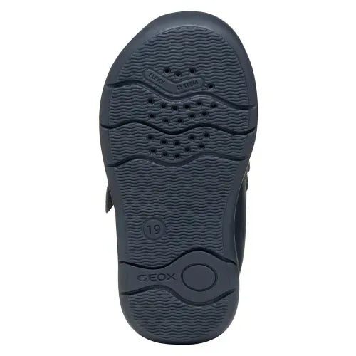 Geox B Zapito A Navy Ochre Boots - Emmanuelle Marshall Children's Shoes