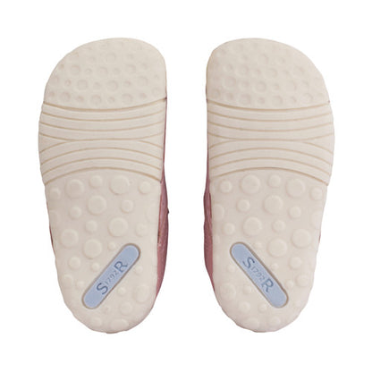 START-RITE Little Smile Pink Leather Nubuck Baby Prewalker Shoes