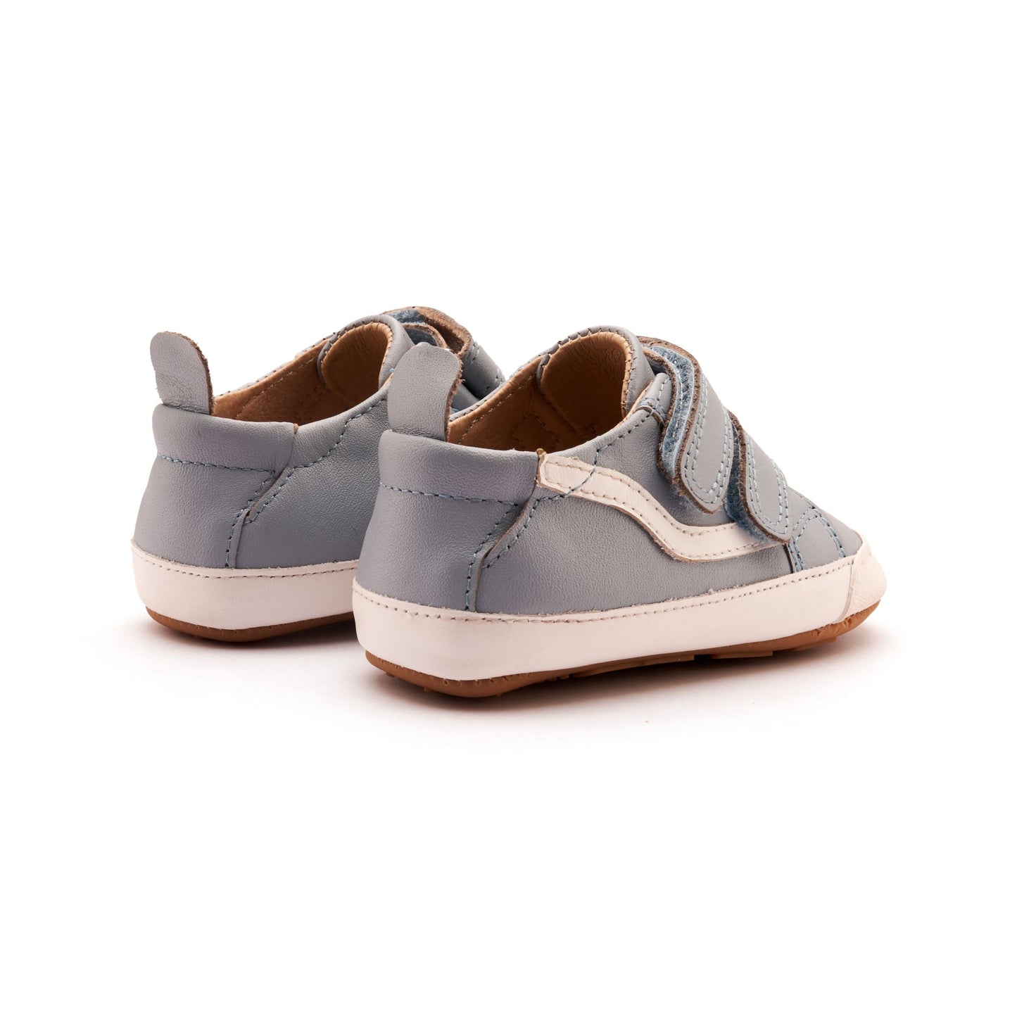 Old Soles Squiggle soft soled non-slip baby shoes available in size 20-23. 