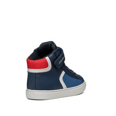 Geox B Gisli B  Navy Avio Leather kids  Boots