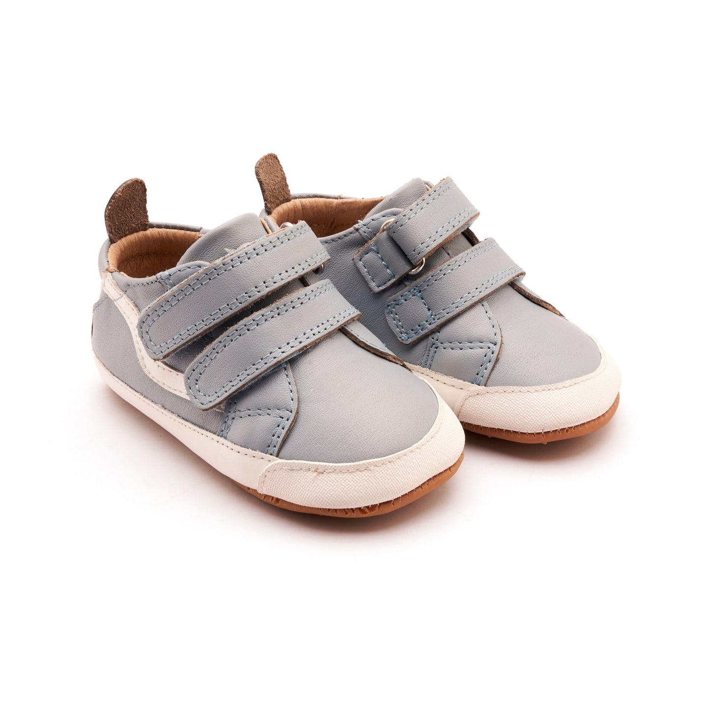 Old Soles Squiggle soft soled non-slip baby shoes available in size 20-23. 