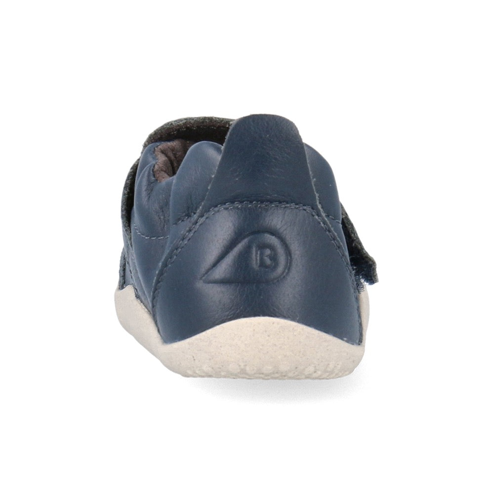 Bobux Marvel Xplorer Navy Baby Shoes Suede Toe