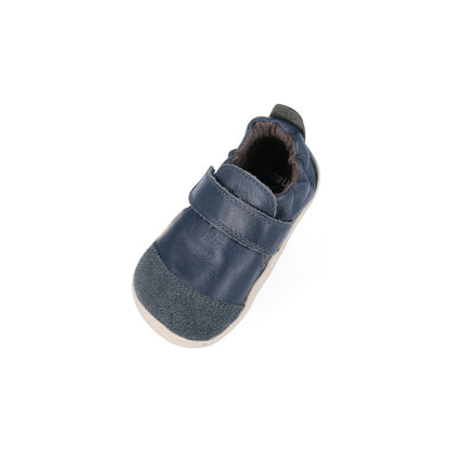 Bobux Marvel Xplorer Navy Baby Shoes Suede Toe