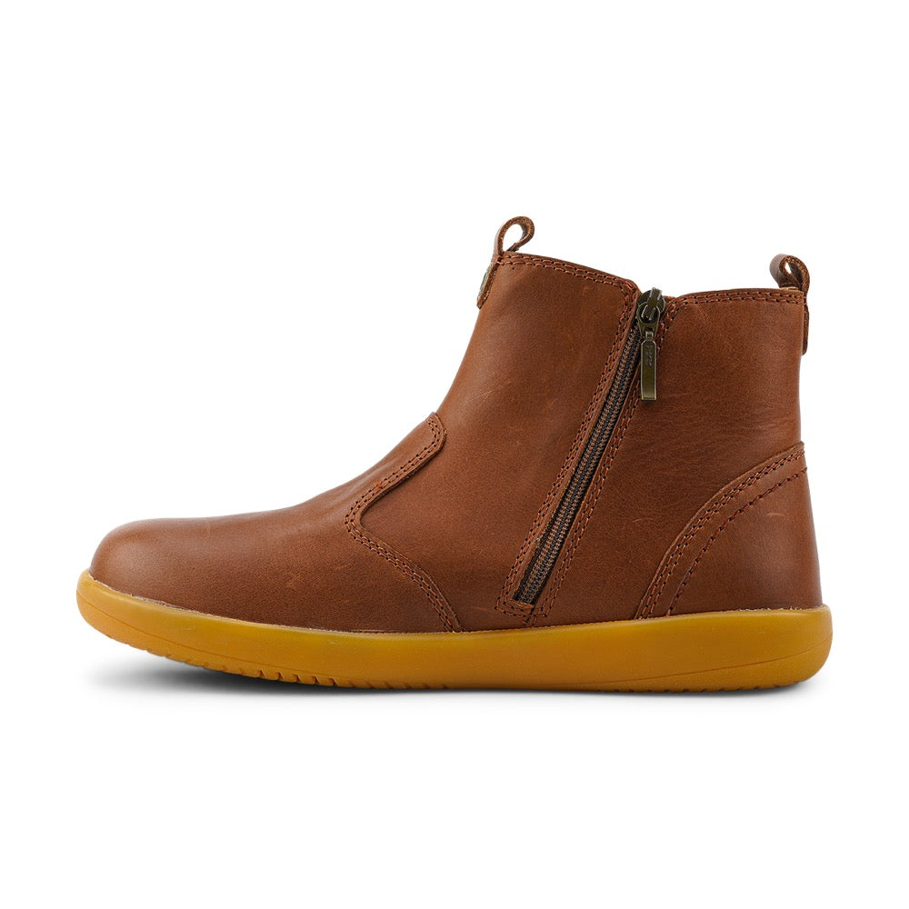 Bobux Jodpurs Toffee Junior Zip Fastening Boots