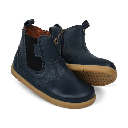 Bobux Jodpurs Navy Junior Zip Fastening Boots