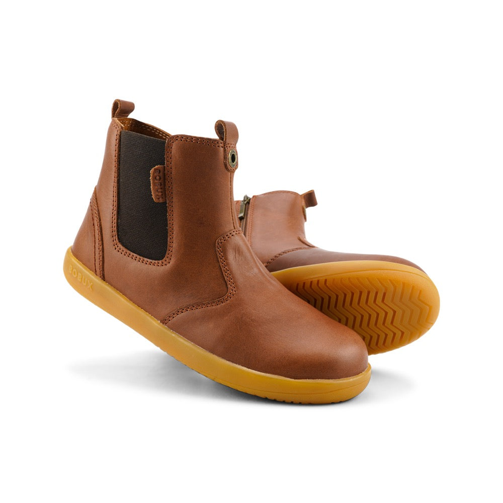 Bobux Jodpurs Toffee Junior Zip Fastening Boots