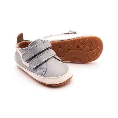 Old Soles Squiggle soft soled non-slip baby shoes available in size 20-23. 