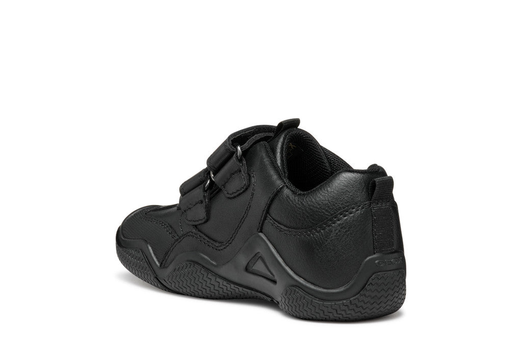 Geox J Wader Junior Boys Double Velcro School Shoes