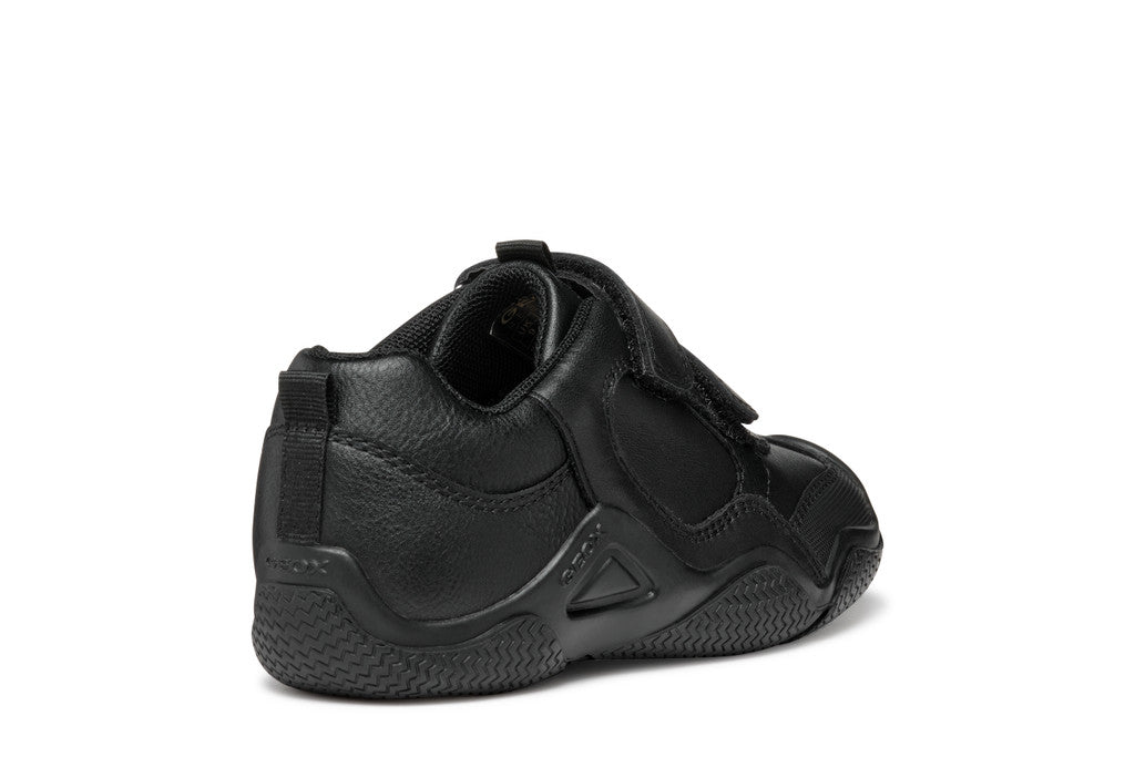 Geox J Wader Junior Boys Double Velcro School Shoes