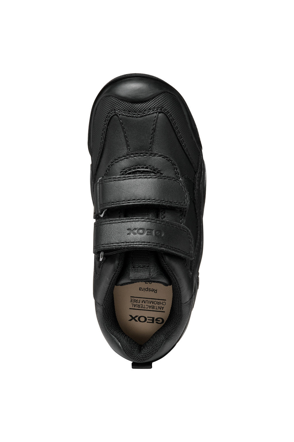 Geox J Wader Junior Boys Double Velcro School Shoes