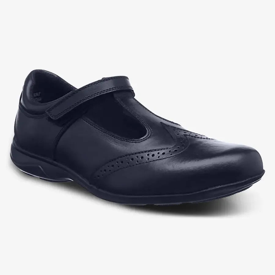 Term Janine T Bar Velcro School Shoes - Emmanuelle Marshall Children's Shoes