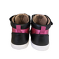 Old Soles Team Star Fuchsia Foil Glam High Top Boots