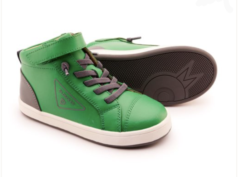 Old Soles Brigade Neon Green High Top Boots
