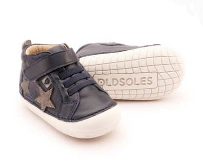 Old Soles Starstar Pave Navy Grey Booties