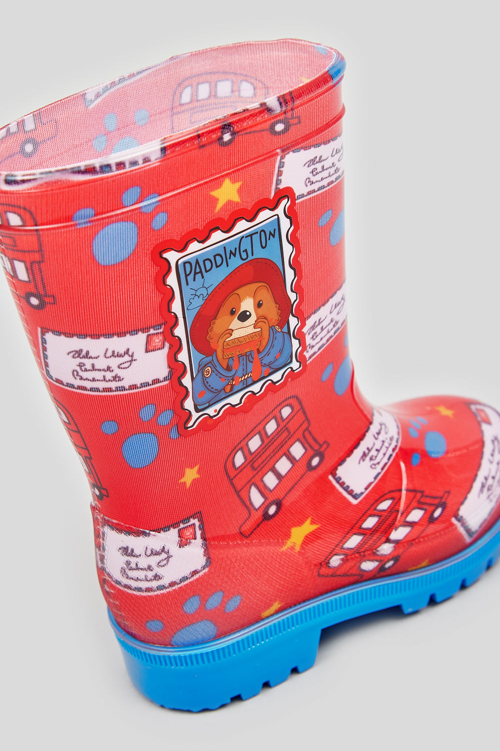 London Paddington Red Toddler Kids Wellies