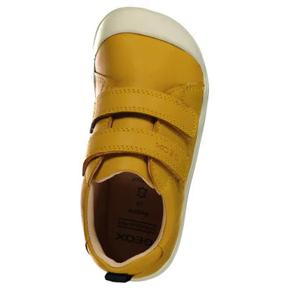 Geox B Steppieup Ochre Yellow Navy  Prewalkers Toddler Shoes