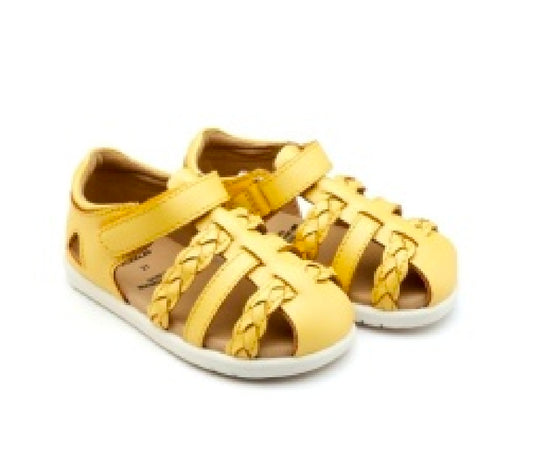Oldsoles Seascape Lemon Snow  Girls Sandals