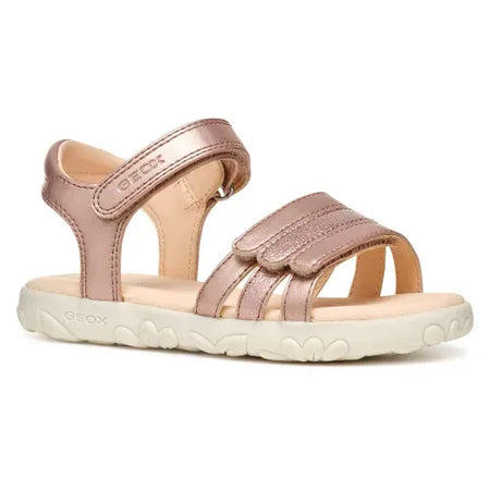 Geox J S Haiti Lt Rose Junior Sandals - Emmanuelle Marshall Children's Shoes