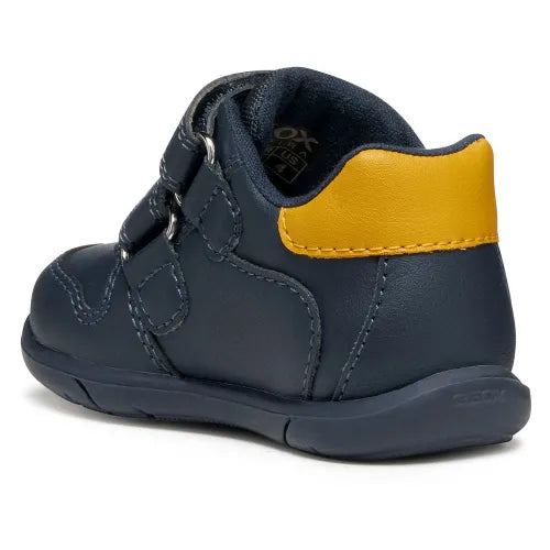 Geox B Zapito A Navy Ochre Boots
