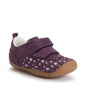 START-RITE Little Smile Burgundy Baby Prewalker Shoes