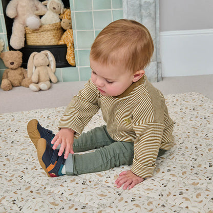 Startrite Zap Navy Multi Baby Shoes