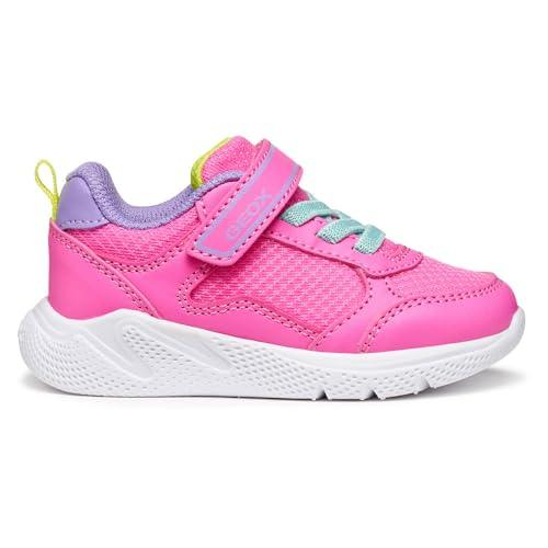 Geox B Sprintye Fluo Fuchsia Trainers - Emmanuelle Marshall Children's Shoes