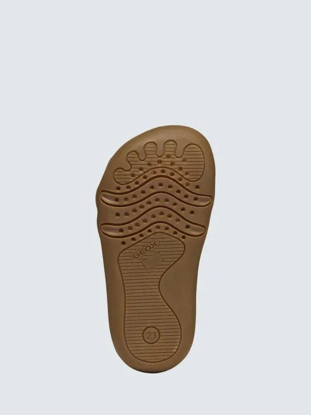 Geox B Steppieup Ochre Barefoot Boots - Emmanuelle Marshall Children's Shoes