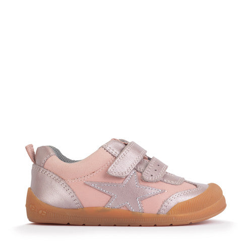 START-RITE Tickle Star Dusty Pink Blush Pearlised Leather Kids Shoes