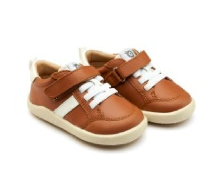Oldsoles Retro Ground  Tan Snow Toddler/ Junior Trainers