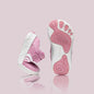 Geox Foot Run Baby Dark Pink White Barefoot Shoes