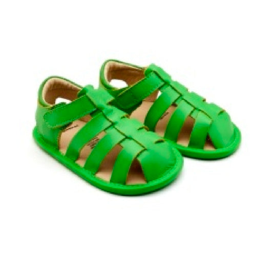 Oldsoles Splash Away Apple Green Baby Prewalkers Sandals