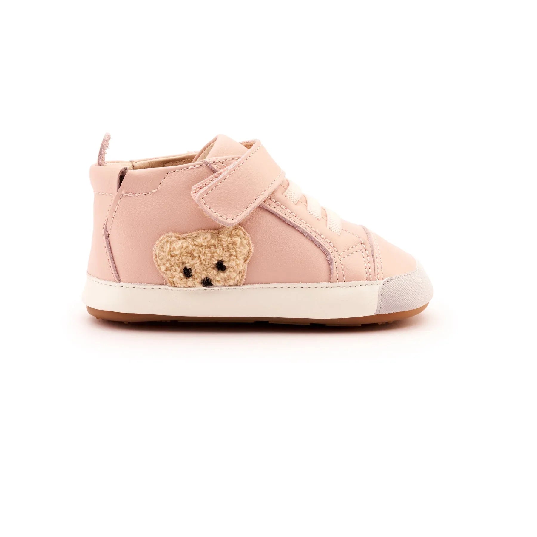 Oldsoles Ted Baby Pink Baby/Prewalker Shoes - Emmanuelle Marshall Children's Shoes