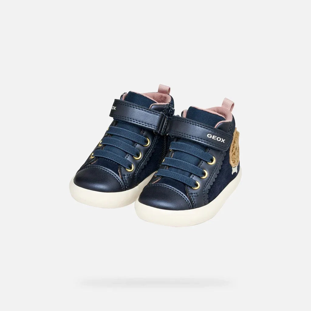 Geox B Gisli Dark Navy Boots - Emmanuelle Marshall Children's Shoes