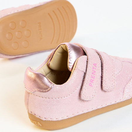 PRENTA Rocket Shimmer Pink Sparkle Baby Shoes