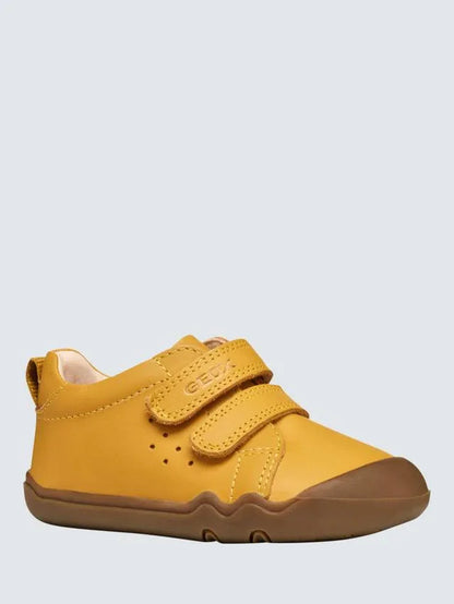Geox B Steppieup Ochre Barefoot Boots - Emmanuelle Marshall Children's Shoes
