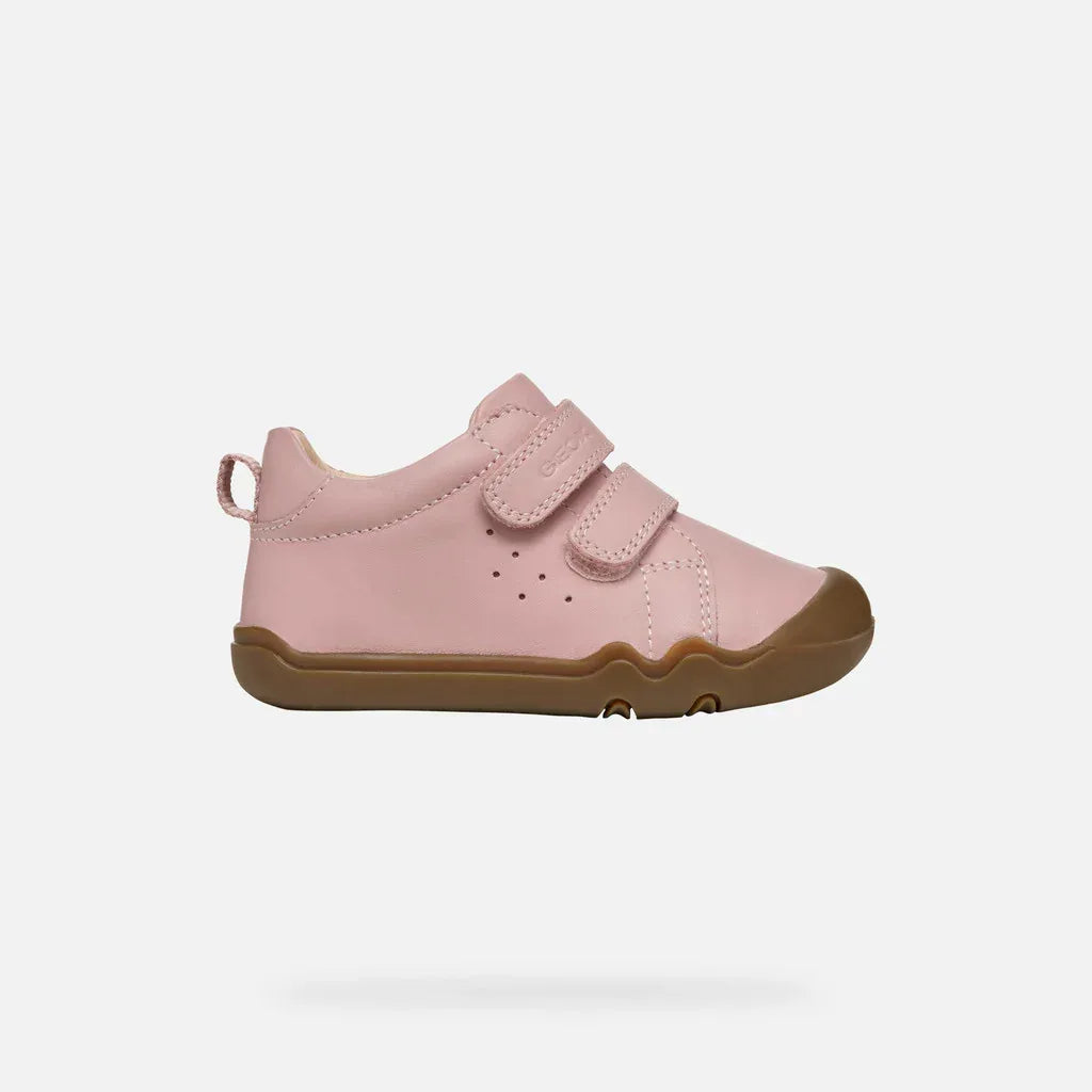 Geox B Steppieup Old Rose Barefoot Boots - Emmanuelle Marshall Children's Shoes