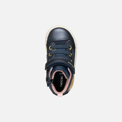 Geox B Gisli Dark Navy Boots - Emmanuelle Marshall Children's Shoes