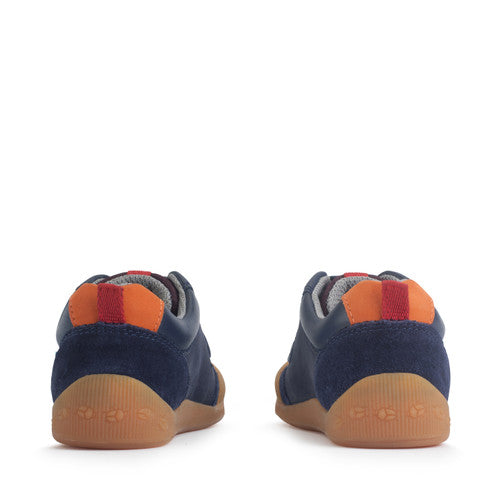 START-RITE Tickle Star Navy Multi Leather Toddler Kids Shoes Startrite