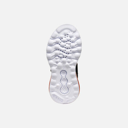 Geox Activart Illuminus Black Orange Lights Trainers Emmanuelle Marshall Children's Shoes