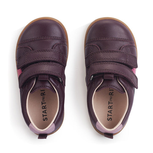 START-RITE Playhouse Star Burgundy Cherry Patent Toddlers Shoes