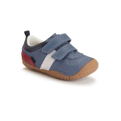 Zap Denim Blue Baby Shoes