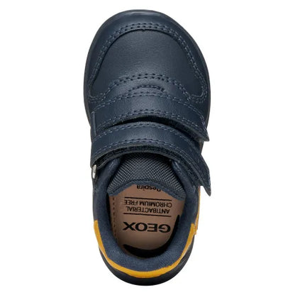 Geox B Zapito A Navy Ochre Boots