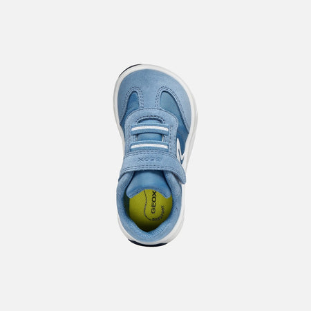 Geox Foot Run Junior Dark Sky White Barefoot Shoes