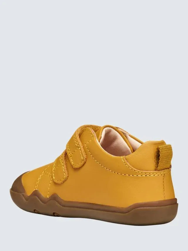 Geox B Steppieup Ochre Barefoot Boots - Emmanuelle Marshall Children's Shoes